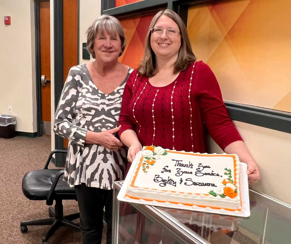 Suzanne Moore and Becky Brooks