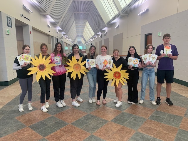 sunflower art