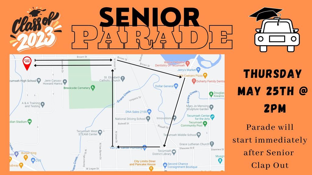 senior parade
